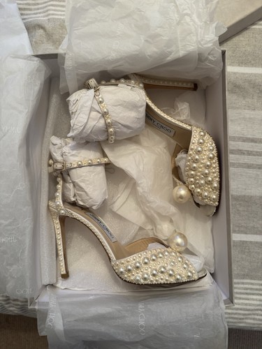 Jimmy choo sacora - "sacora", ivory