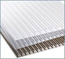 Polycarbonate Roofing Sheets 10mm Clear Bronze Opal  Many Sizes Available
