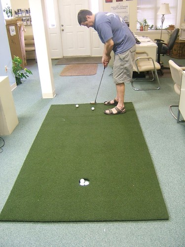 Putting green 3x12 - putting, golf