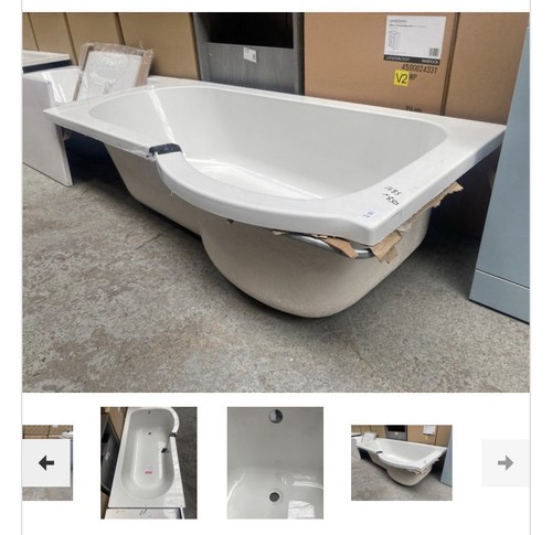 Shaped bath 1685 - bath,