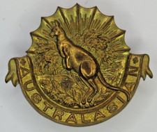 'AUSTRALASIAN' (Squadron C) King's Colonial Cap Badge