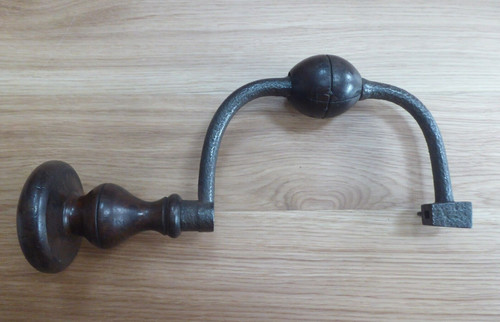 Antique rare wood bit brace - antique,