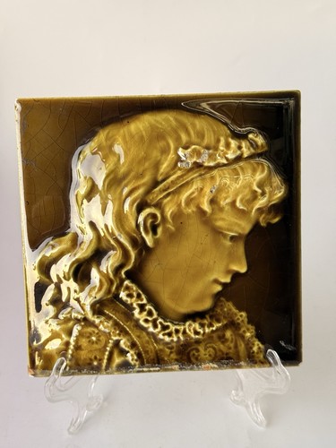 Antique trent tile art - antique,