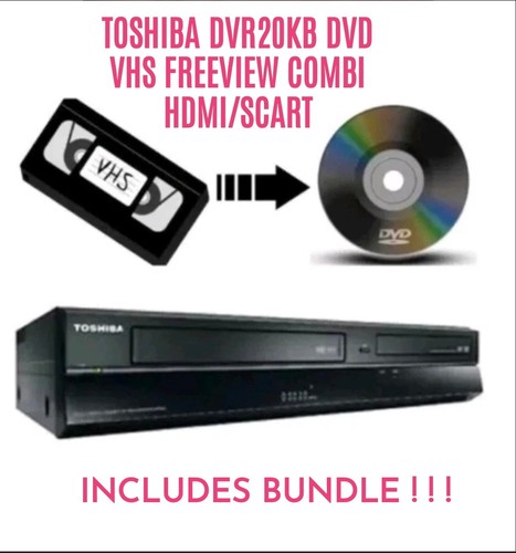 Toshiba dvr20 vhs - toshiba, freeview