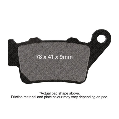 Ebc mxs sport sintered pad - mxs,