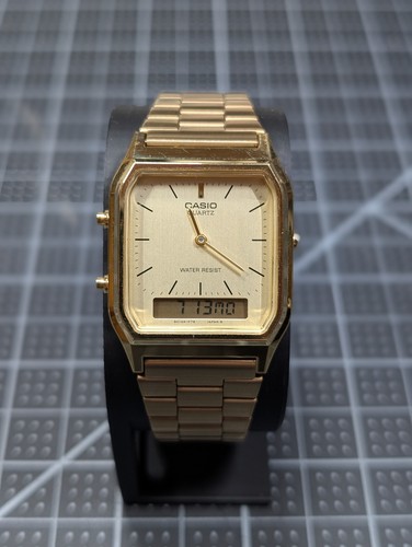 Casio 230ga 9dmq gold - aq-230ga-9dmq,