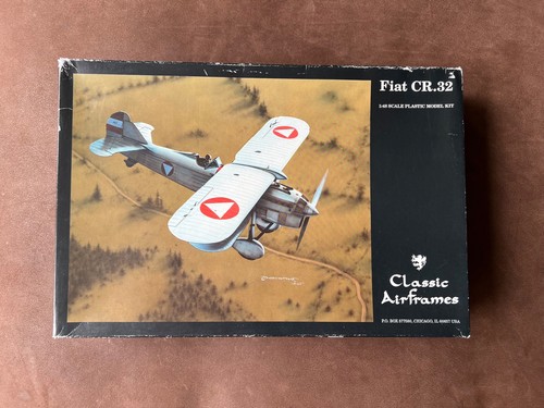 Classic airframes fiat 32 - airframes, cr.32