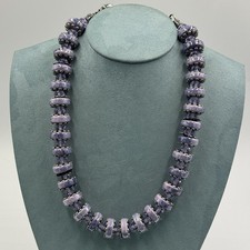Bulatti purple beaded ceramic