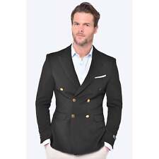 Mens Double Breasted Gold