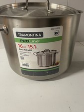 Stock Pot 15.1L 16Qt Stainless