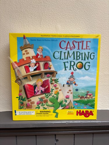 Castle climbing frog - castle, board