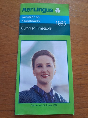 Aer lingus 1995 summer - lingus,