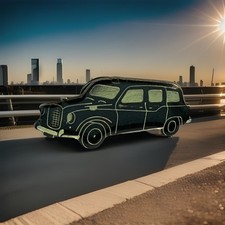 Eye Catching Enamel Badge Of A