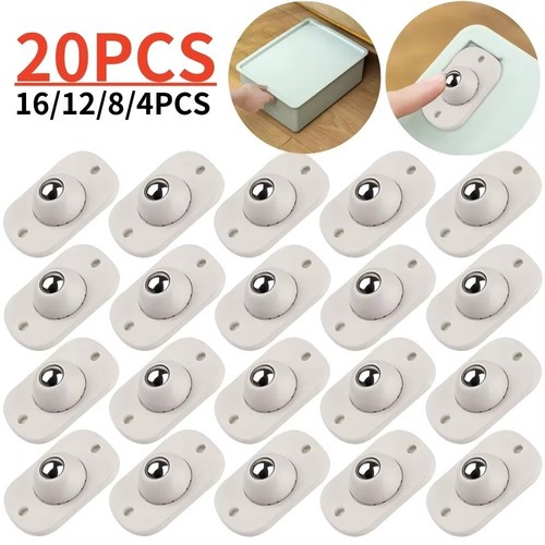 20pcs pack mini swivel caster - pack,