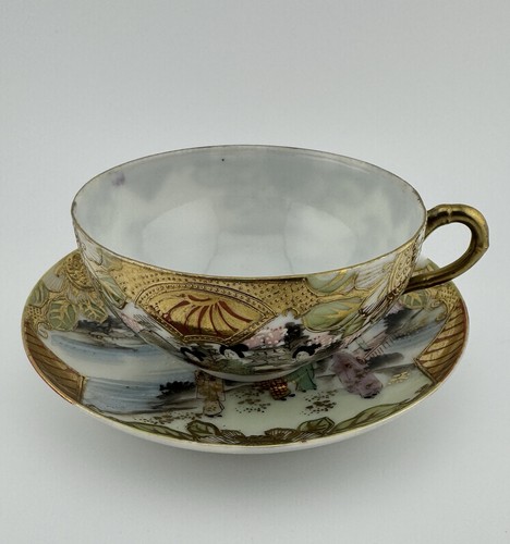 Japanese geisha tea cup - geisha,