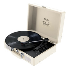Mixx Audio Tribute Turntable Cream Bluetooth (hmv exclusive) Vinyl Record Player