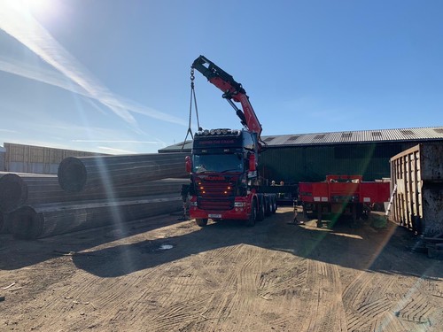 Hiab crane fly jib - crane&fly,