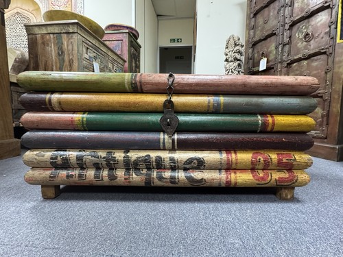 Vintage indian hand painted - indian,