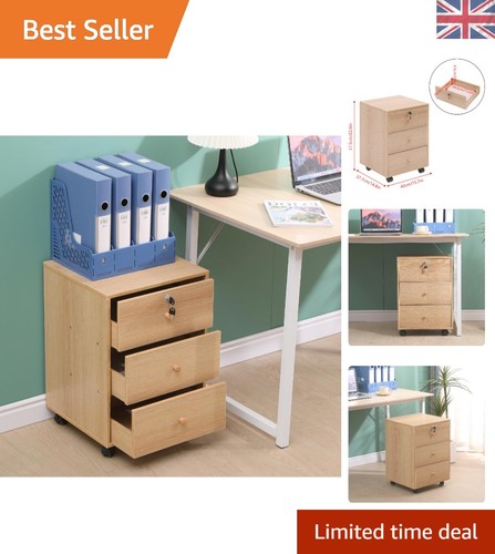 Lockable drawer wooden file - lockable,