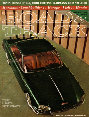 Road track february 1963 - road,
