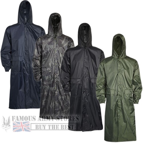 Mens waterproof long rain - long,