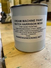 Cream machine paint 500ML match to Harrison M300 cream shade