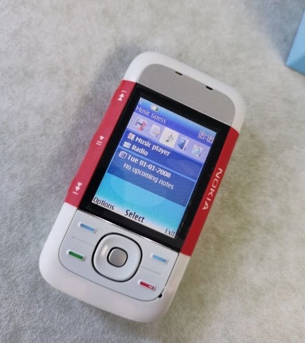 Nokia 5300 red white unlocked - 5300,