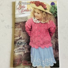 Vintage Patons Book 680 LITTLE DARLIN’S Children’s Sweater Patterns (1992)