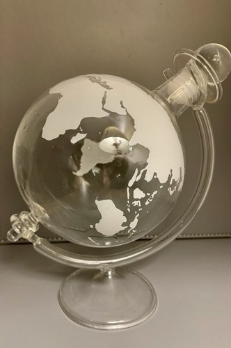 Acrylic globe whisky decanter - acrylic,