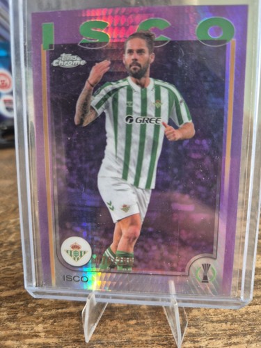 Topps chrome isco real - chrome, betis