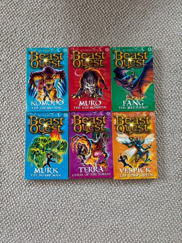 Beast quest series books - quest, 6,
