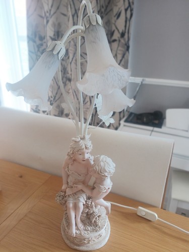 Vintage large figurine table - vintage,