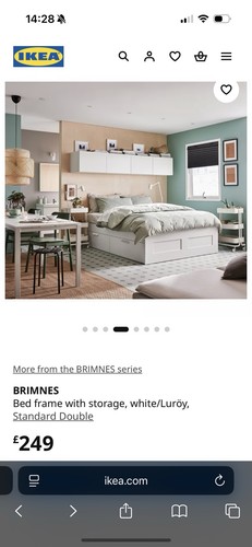 Ikea brimnes standard double - brimnes,
