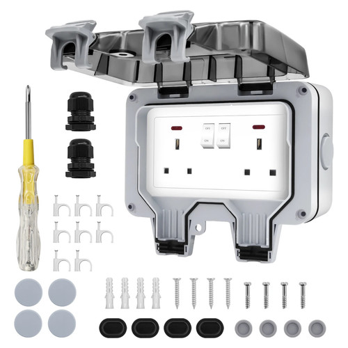 Weatherproof outdoor socket - outdoor,