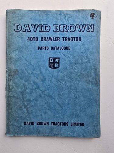 David brown 40td crawler - david,