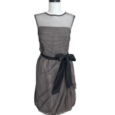 WHITE by Vera Wang Tulle Mini Dress 16 Whimsigoth Fairy Grunge Feminine Formal 