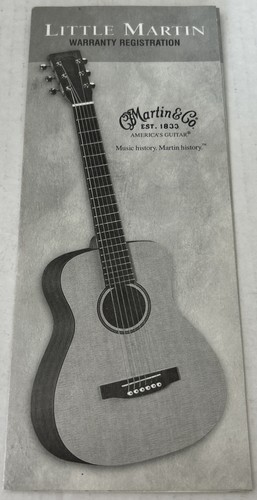 Little martin warranty - little,