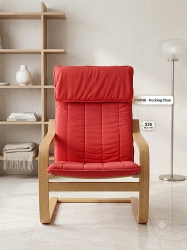 Ikea poäng rocking chair - ikea,