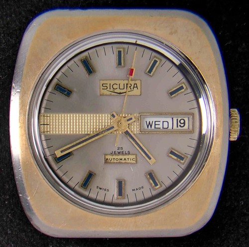 Sicura grey dial men - sicura,