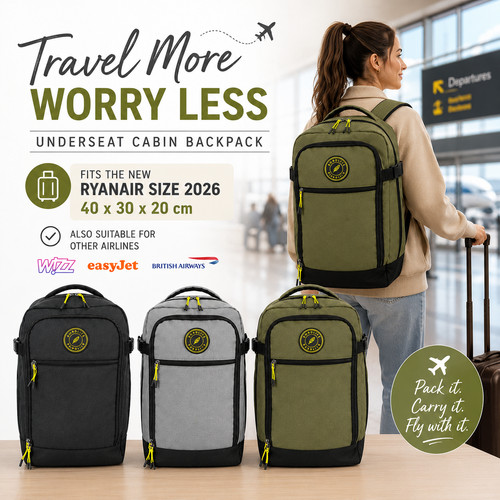 40x25x20cm ryanair approved - 40x25x20cm,