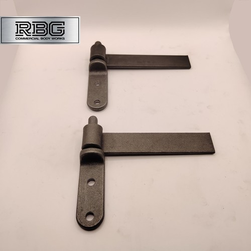 Straight hinge gudgeon - 2x,
