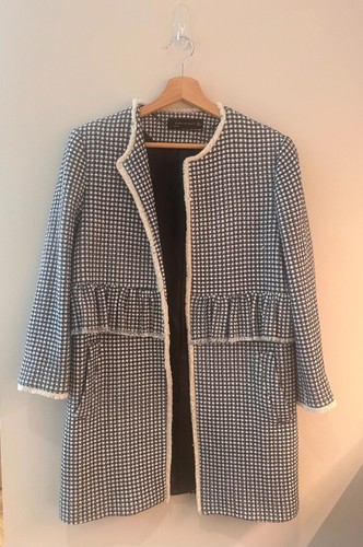 Zara woman navy cream - zara,