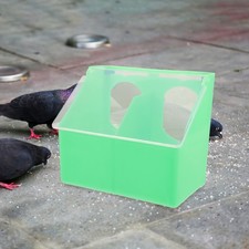  Hangable Pigeon Feeder Multi-grid Pigeon Food Storage Box Bird Cage Hanging