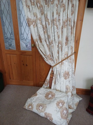 Huge bespoke interlined - bespoke, linen