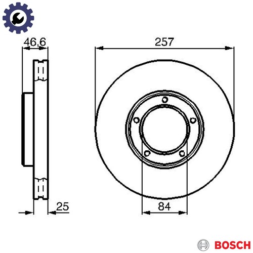 Brake disc 986 478 397 - brake,