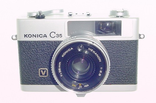 Konica c35 35mm film - v, compact