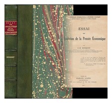 Bousquet, Georges-Henri (1900-1978) Essai Sur L'Evolution The Pensee Economiqu