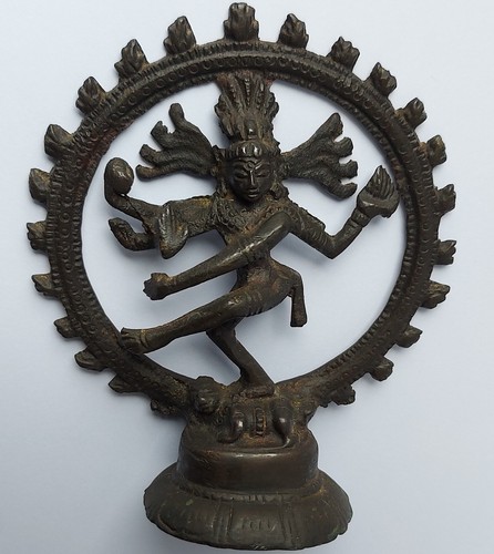 Antique bronze figurine - bronze,