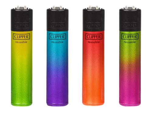 Colourful gradient clipper - colourful,