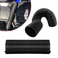 76mm Car Air Filter Cold-Air Intake Hose Tube Flexible Pipe For Ducting Feed Pip